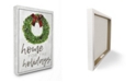 Stupell Industries Home for the Holidays Wreath Bow Christmas Art Collection
